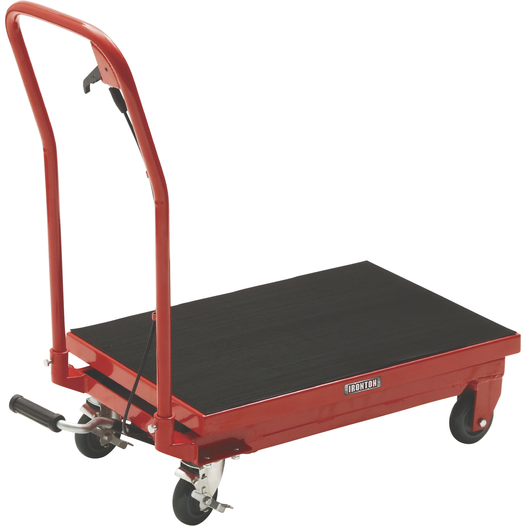 Ironton Hydraulic Table Cart, 500-Lb. Capacity, 28-5/8in. Lift